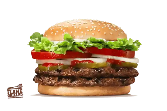 The Whopper Burger from Burger King